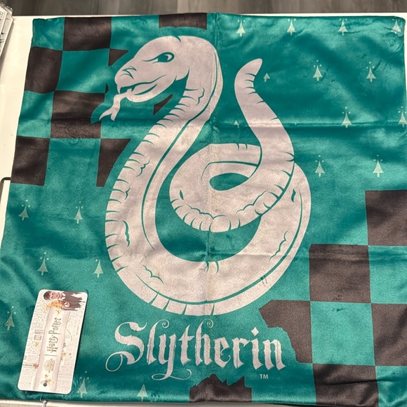 SOLD OUT - Harry Potter x SHEIN Slytherin Pillow Cover - Picture 1 of 1
